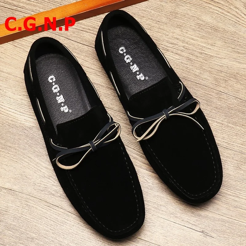 C·G·N·P Suede Loafers Men Italian Casual Shoes Hot Fashion Bowtie Moccasins Driving Shoes Leather Dress Shoes Slip On Boat Shoes
C·G·N·P Suede Loafers Men Italian Casual Shoes Hot Fashion Bowtie Moccasins Driving Shoes Leather Dress Shoes Slip On Boat Shoes