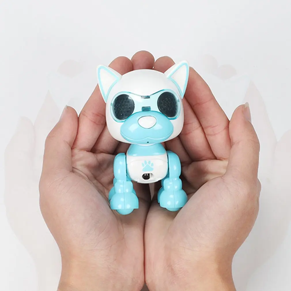 Собака-робот Интерактивная игрушка с сенсорным датчиком танцевальная музыка