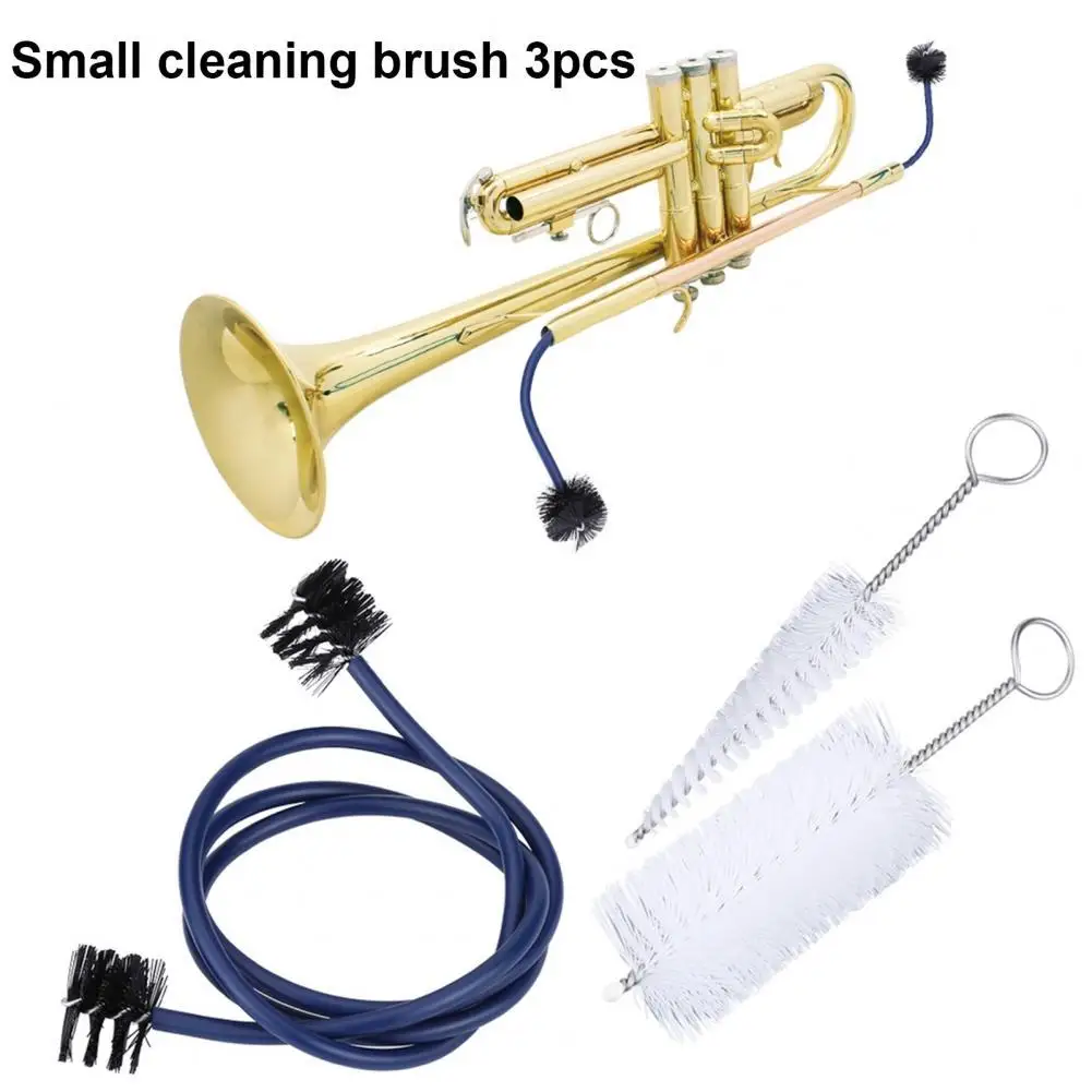 Trumpet Maintenance Kit Bendable Grasp Comfortably Accessory Snake Brush Mouthpiece Brush Cornet Cleaning Kit for Trumpet 1 Set
Trumpet Maintenance Kit Bendable Grasp Comfortably Accessory Snake Brush Mouthpiece Brush Cornet Cleaning Kit for Trumpet 1 Set