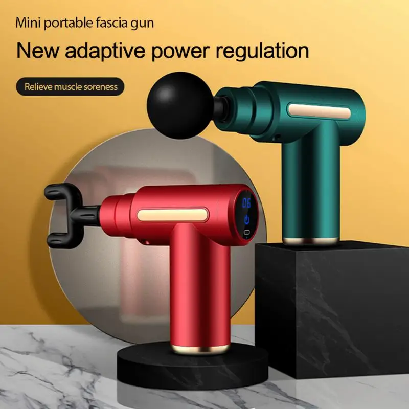 4 Color Mini Massage Gun Electric Portable TypeC USB Health LCD Display Sports Fitness Equipment Body Building Sport Accessories
4 Color Mini Massage Gun Electric Portable TypeC USB Health LCD Display Sports Fitness Equipment Body Building Sport Accessories