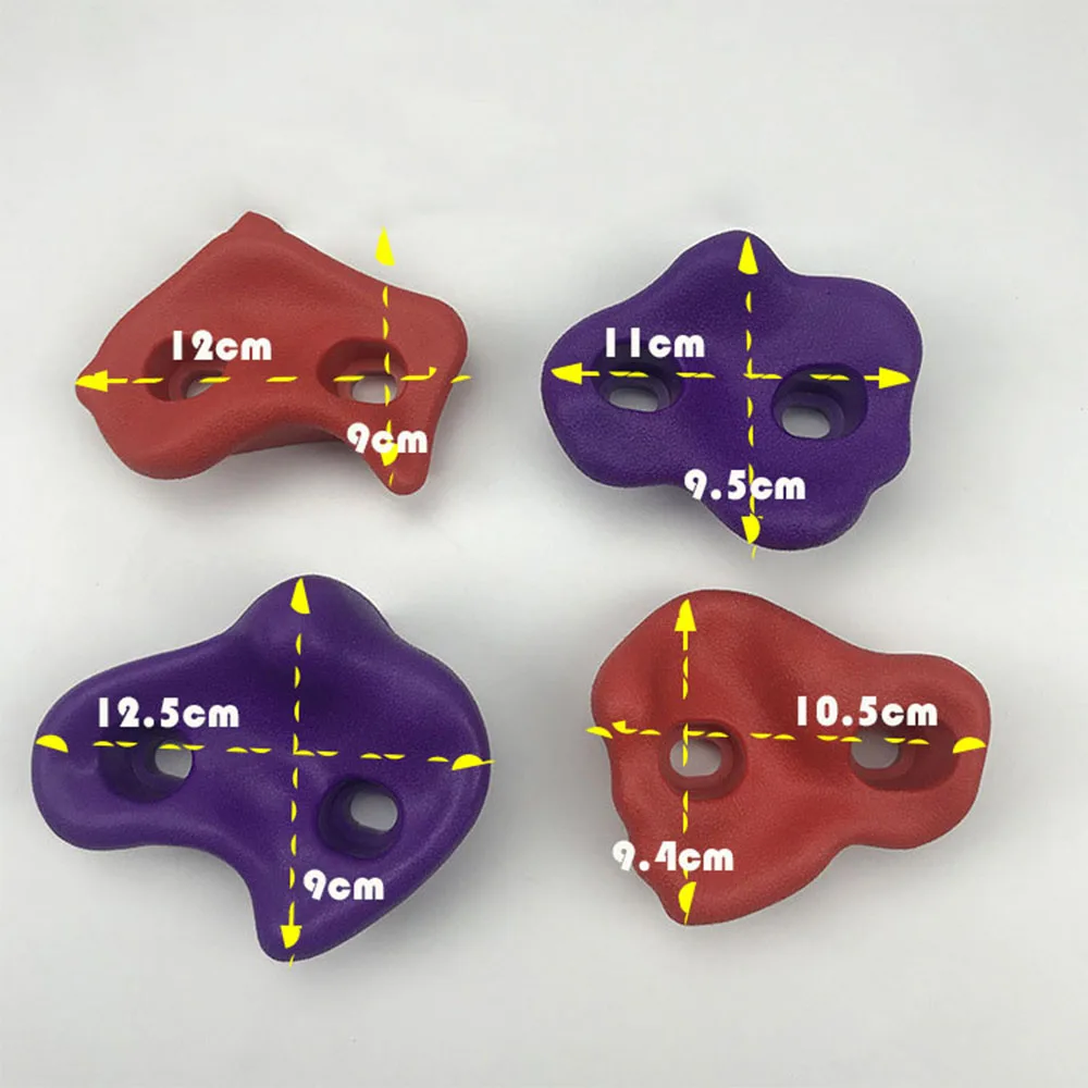 10 Pcs/lot Kids Rock Climbing Stones Toys Children Wood Wall Climbing Holds Indoor Outdoor Child Plastic Hand Feet Hold Grip Kit 
10 Pcs/lot Kids Rock Climbing Stones Toys Children Wood Wall Climbing Holds Indoor Outdoor Child Plastic Hand Feet Hold Grip Kit