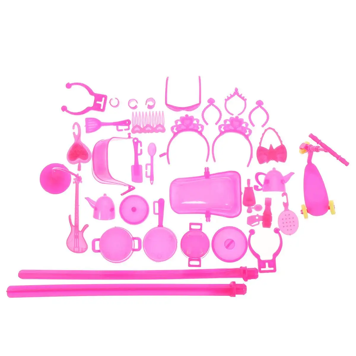 Random 118Pcs Clothes Dress Accessories For =Doll Party Dress Outfit Glasses Shoes Set Kids Pretend Play Toys Dolls Accessories
Random 118Pcs Clothes Dress Accessories For =Doll Party Dress Outfit Glasses Shoes Set Kids Pretend Play Toys Dolls Accessories