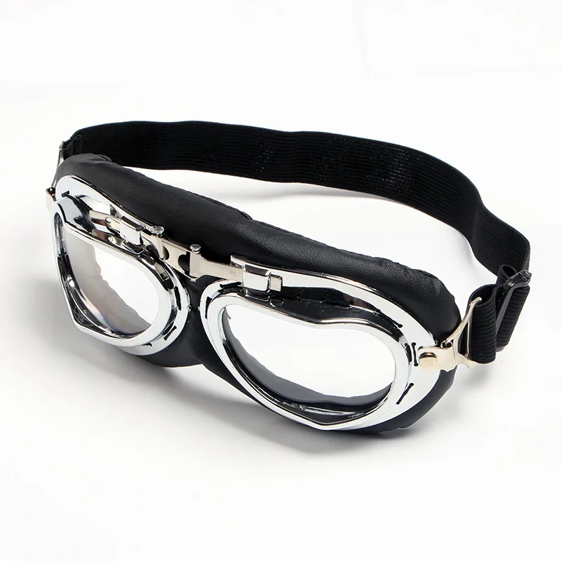 Retro Motorcycle Goggles Glasses Vintage Moto Classic Motocross Goggles for Harley Pilot Steampunk MX ATV Bike Copper Helmet
Retro Motorcycle Goggles Glasses Vintage Moto Classic Motocross Goggles for Harley Pilot Steampunk MX ATV Bike Copper Helmet