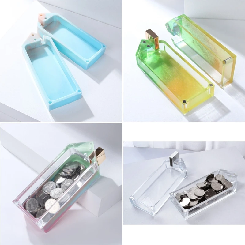 DIY 3D House Piggy Bank Silicone Resin Mold Coin Storage Box Silicone Resin Mold N58F
DIY 3D House Piggy Bank Silicone Resin Mold Coin Storage Box Silicone Resin Mold N58F