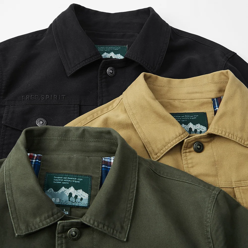 Men Spring Autumn Cotton Military Jacket Men's Coat Pockets Cargo Jackets Mens Outerwear Brand Clothing Plus Size 5XL-8XL MY244
Men Spring Autumn Cotton Military Jacket Men's Coat Pockets Cargo Jackets Mens Outerwear Brand Clothing Plus Size 5XL-8XL MY244