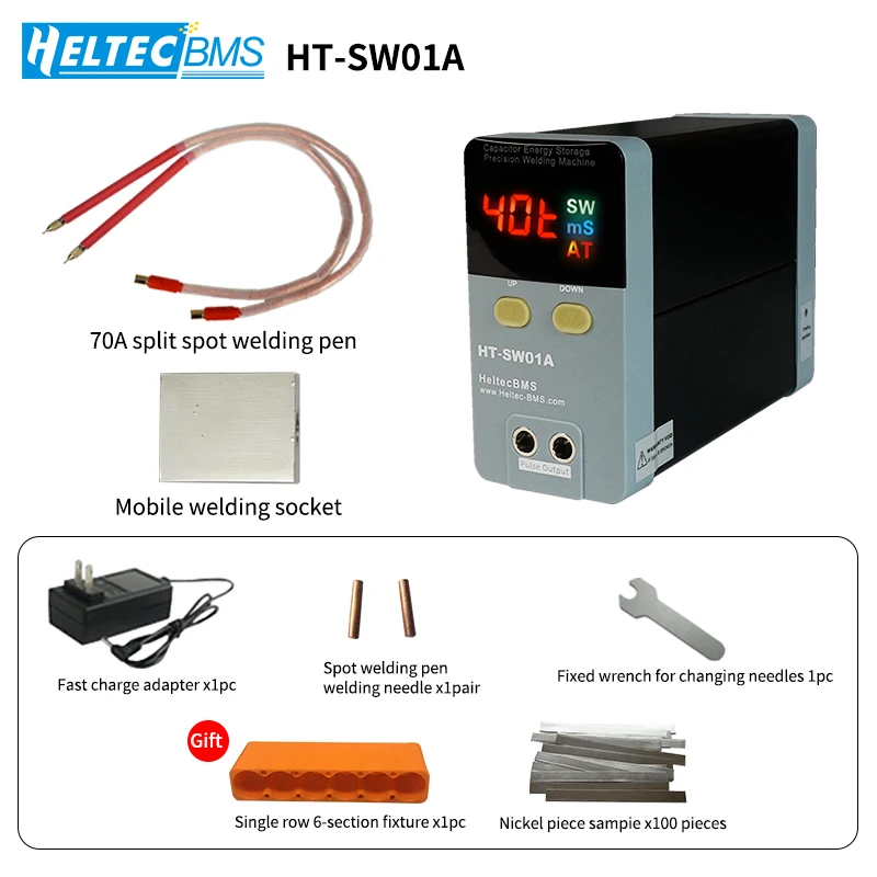 11.6KW Capacitor Storage Battery Spot Welding Machine/Portable Small Spot Welder LED Digital Display 0.3mm thickness
11.6KW Capacitor Storage Battery Spot Welding Machine/Portable Small Spot Welder LED Digital Display 0.3mm thickness
