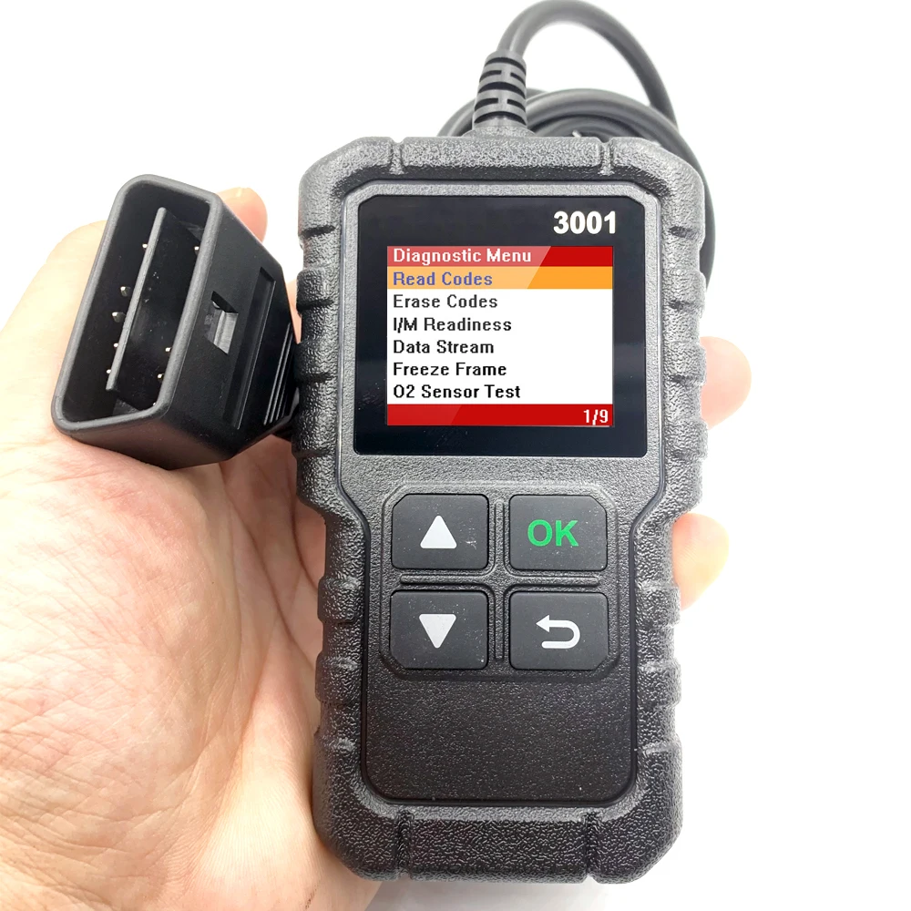 Сканер obd2 Elm327 V1.5 v2.1X431 CR3001, сканер OBD2 с полной поддержкой OBD II/EOBD Creader 3001, автоматический сканер для диагностики
Сканер obd2 Elm327 V1.5 v2.1X431 CR3001, сканер OBD2 с полной поддержкой OBD II/EOBD Creader 3001, автоматический сканер для диагностики
