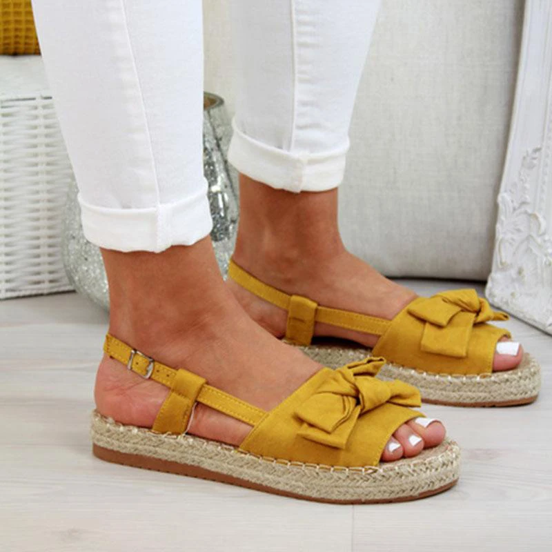 Ladies Buckle Strap Straw Hemp Peep Toe Casual Shoes Female Fashion Mujer Dropshipping Women Flat Platform Bowtie Summer Sandals
Ladies Buckle Strap Straw Hemp Peep Toe Casual Shoes Female Fashion Mujer Dropshipping Women Flat Platform Bowtie Summer Sandals