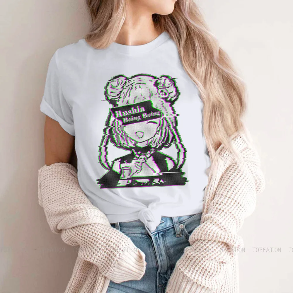 Rushia Boing Boing Women Clothing Hololive VTuber Female Tshirts Vintage Alternative Loose Tops Tee Kawaii Girls Streetwear
Rushia Boing Boing Women Clothing Hololive VTuber Female Tshirts Vintage Alternative Loose Tops Tee Kawaii Girls Streetwear