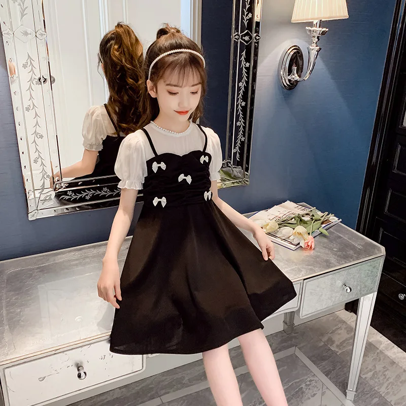 Outfits for Children Light Summer Dresses 2021 Little Girl Elegant Chiffon Princess Party Dress Teenage Girls Boutique Clothes
Outfits for Children Light Summer Dresses 2021 Little Girl Elegant Chiffon Princess Party Dress Teenage Girls Boutique Clothes