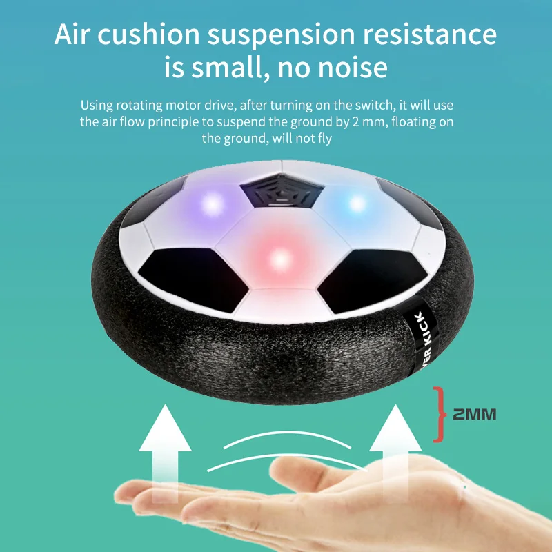 Kids Levitate Suspending Soccer Ball Air Cushion Floating Foam Football With LED Light Music Gliding Toys Soccer Toys Kids Gifts
Kids Levitate Suspending Soccer Ball Air Cushion Floating Foam Football With LED Light Music Gliding Toys Soccer Toys Kids Gifts