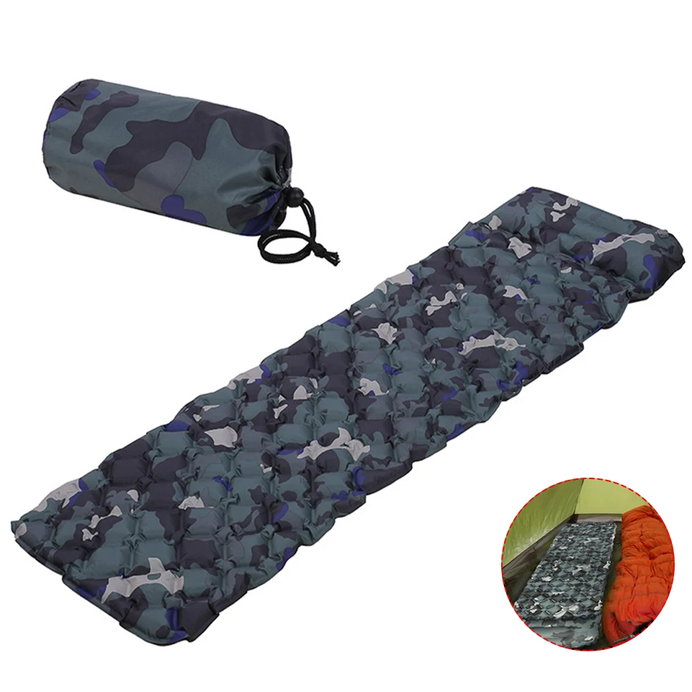 Portable Sleeping Mat Inflatable Lightweight Camping Sleeping Mattress with Pillow Air Cushion Sleeping Pad Camping Mat Blue
Portable Sleeping Mat Inflatable Lightweight Camping Sleeping Mattress with Pillow Air Cushion Sleeping Pad Camping Mat Blue