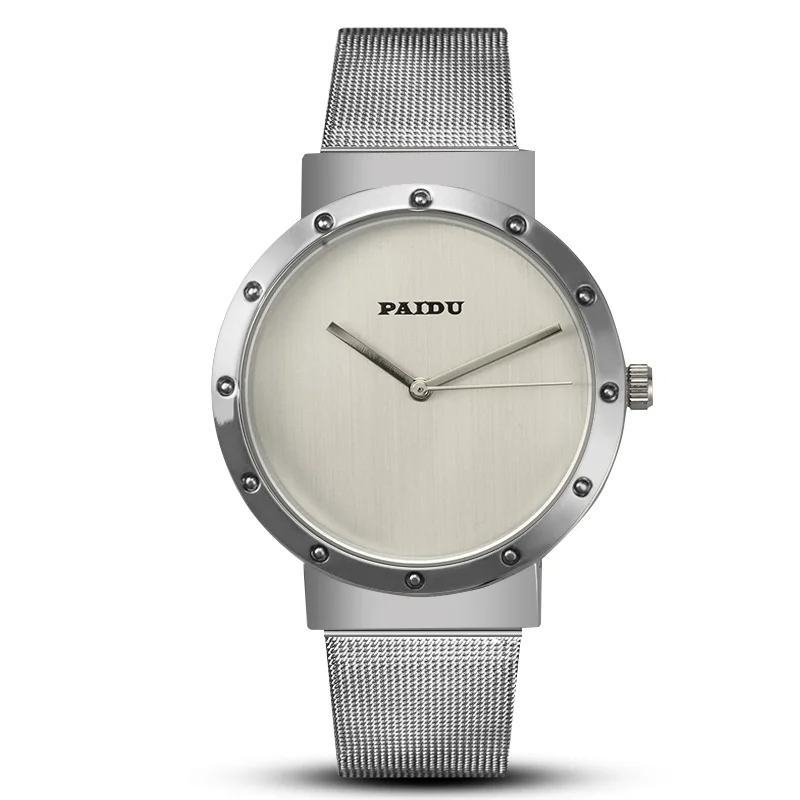PAIDU Quartz Wrist Watch Stainless Steel Mesh Band Elegant Ladies Watches High Quality Women Clock relogio feminino reloj mujer
PAIDU Quartz Wrist Watch Stainless Steel Mesh Band Elegant Ladies Watches High Quality Women Clock relogio feminino reloj mujer