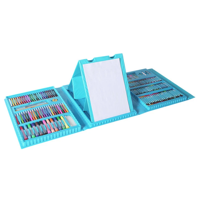 176 Pieces Of Children's Drawing Tool Set Brush Gift Box Student Watercolor Pen Painting Art Kit School Supplies Birthday Gift
176 Pieces Of Children's Drawing Tool Set Brush Gift Box Student Watercolor Pen Painting Art Kit School Supplies Birthday Gift