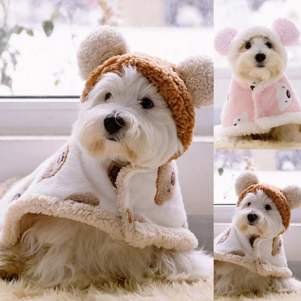 Pet Coat Stylish Mild to Skin Button Closure Warm Puppy Cloak Outwear for Autumn Pet Cape Pet Shawl
Pet Coat Stylish Mild to Skin Button Closure Warm Puppy Cloak Outwear for Autumn Pet Cape Pet Shawl