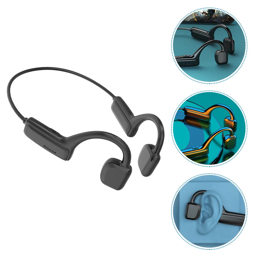 Bone Conduction Hanging Ear Non-ear Headset Sports Wireless Ear Hook Headphone
Bone Conduction Hanging Ear Non-ear Headset Sports Wireless Ear Hook Headphone