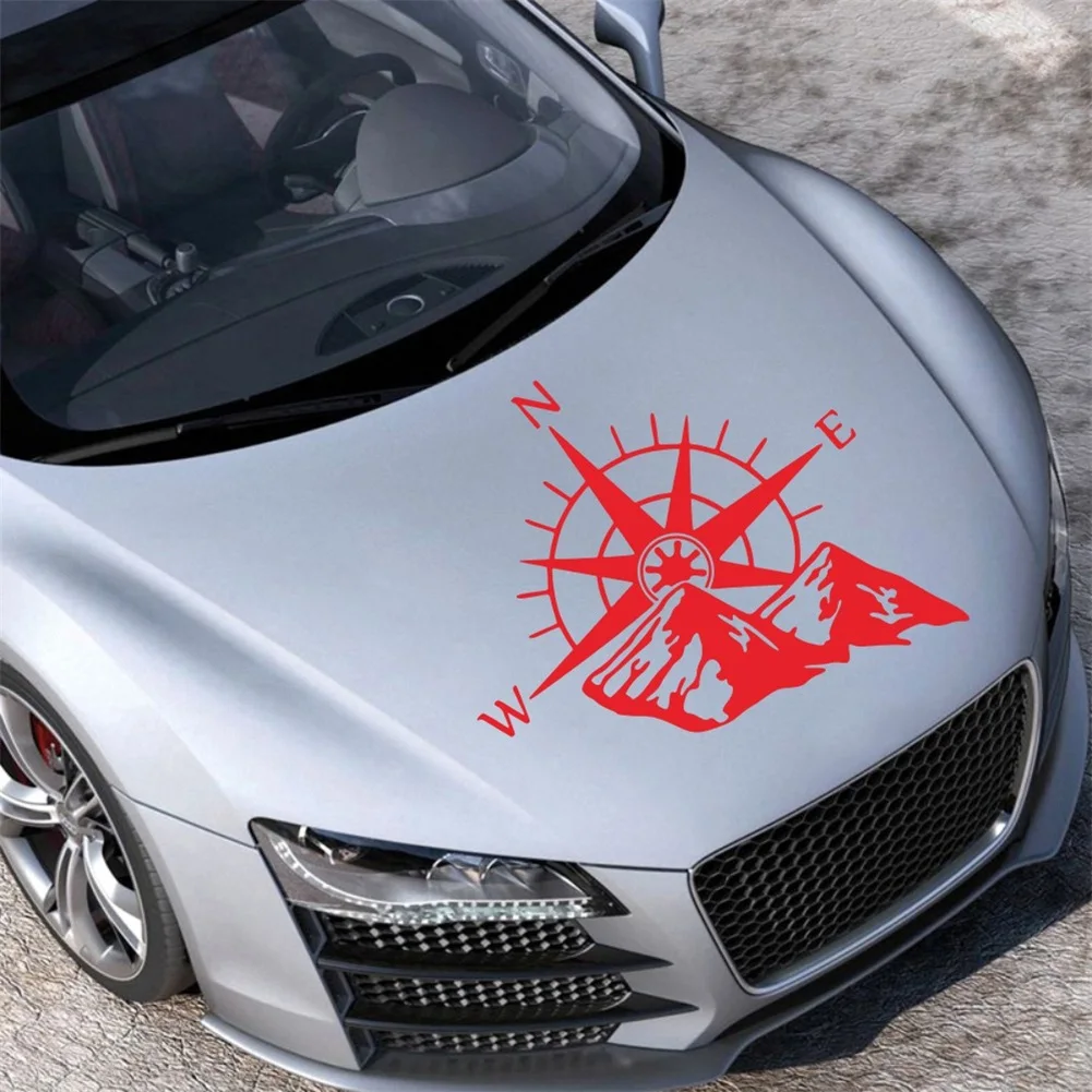 60 * 45cm Mountain Compass Totem Modified Car Hood Cover Stickers Waterproof BkMaterial Black White Yellow Red Blue Car Stickers
60 * 45cm Mountain Compass Totem Modified Car Hood Cover Stickers Waterproof BkMaterial Black White Yellow Red Blue Car Stickers