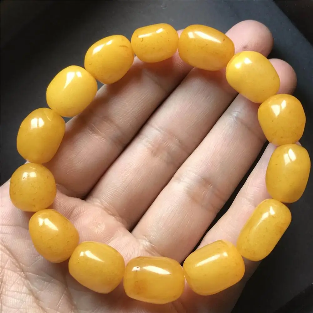 16x12mm Natural Yellow Amber Bracelet Jewelry For Woman Man Love Gift Crystal Reiki Gemstone Barrel Beads Stone Strands AAAAA
16x12mm Natural Yellow Amber Bracelet Jewelry For Woman Man Love Gift Crystal Reiki Gemstone Barrel Beads Stone Strands AAAAA