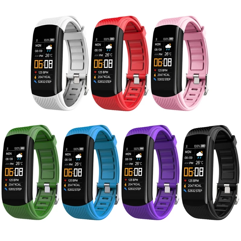 C5 Fitness Tracker with Heart Rate Sleep Monitor Sports Activity Tracker Watch Waterproof Smart Bracelet for All
C5 Fitness Tracker with Heart Rate Sleep Monitor Sports Activity Tracker Watch Waterproof Smart Bracelet for All