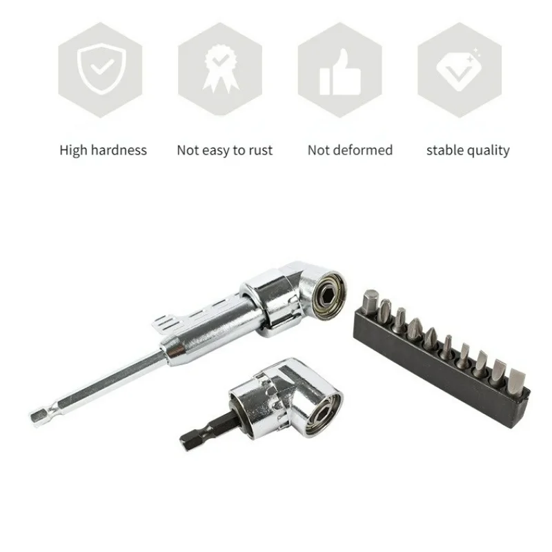 Hex Bit 105 Degree Angle Screwdriver Socket Holder Adapter Adjustable Bits Drill Bit Angle Screw Driver Tool Socket
Hex Bit 105 Degree Angle Screwdriver Socket Holder Adapter Adjustable Bits Drill Bit Angle Screw Driver Tool Socket