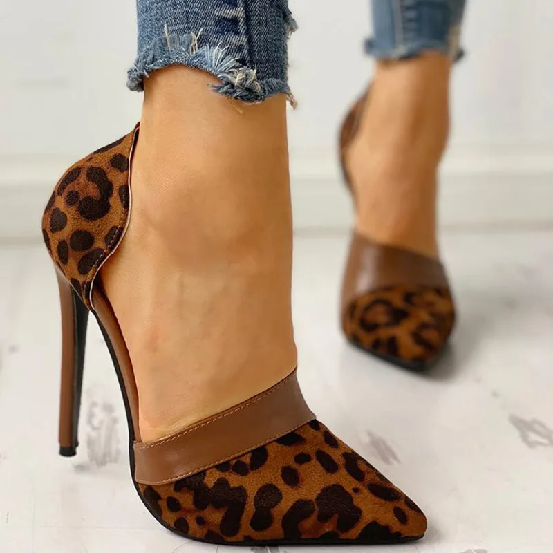 2021 Spring Shoes Women D'orsay Pumps Sexy Leopard Print Thin High Heel Pumps Female Pointed Toe Shallow Mouth Red Black Shoes
2021 Spring Shoes Women D'orsay Pumps Sexy Leopard Print Thin High Heel Pumps Female Pointed Toe Shallow Mouth Red Black Shoes