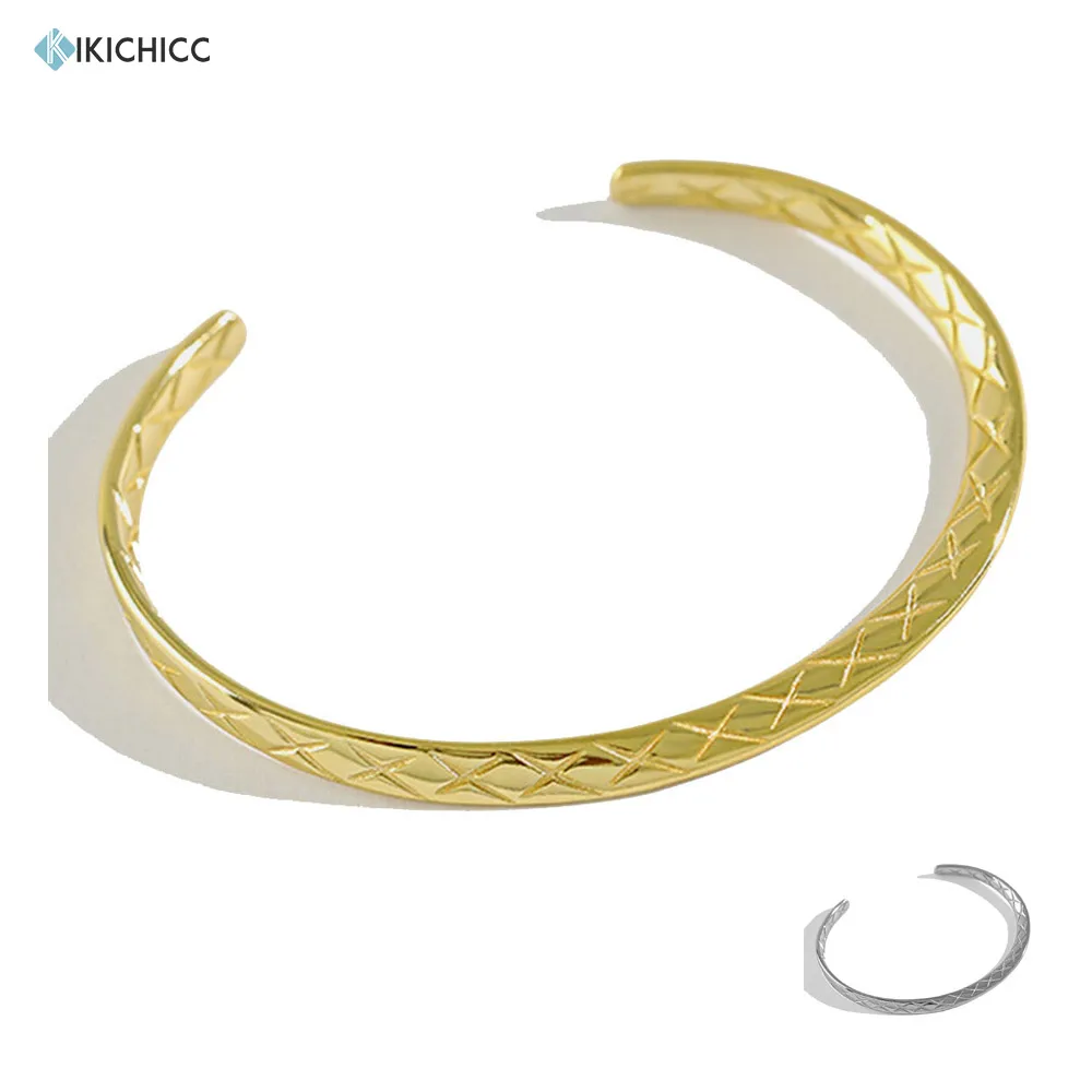 KIKICHICC 925 Sterling Silver Gold Snake Chain Bangle Women Fashion Luxury Wedding Women Bracelet Party Jewelry 2021
KIKICHICC 925 Sterling Silver Gold Snake Chain Bangle Women Fashion Luxury Wedding Women Bracelet Party Jewelry 2021