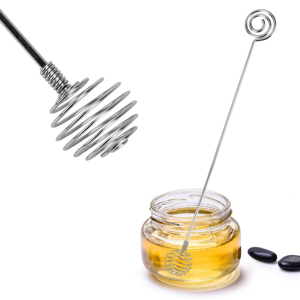 Honey Dipper Sticks 1Pc Spiral Mixing Stick Honey Tools For Tea Coffee Dessert Stainless Steel Long Handle
Honey Dipper Sticks 1Pc Spiral Mixing Stick Honey Tools For Tea Coffee Dessert Stainless Steel Long Handle