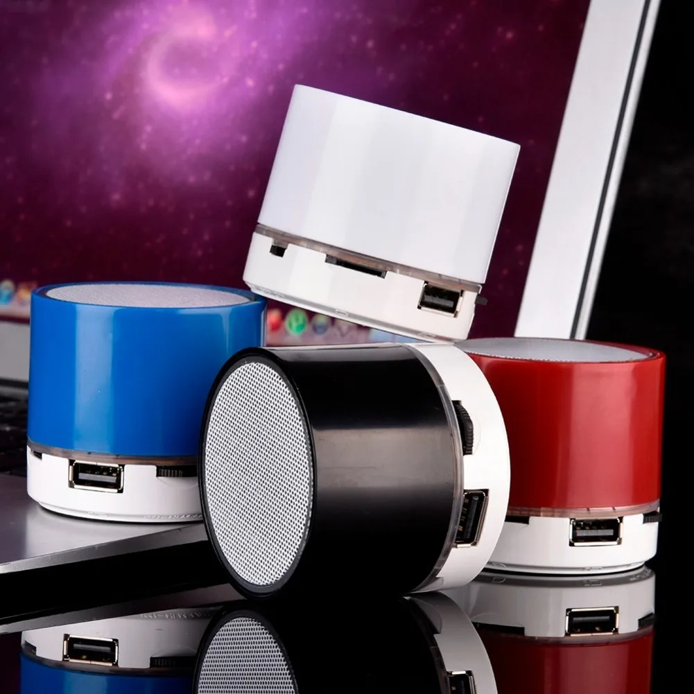 S10 Мини Bluetooth Динамик стерео звук Поддержка u диск tf карта мобильный телефон плеер