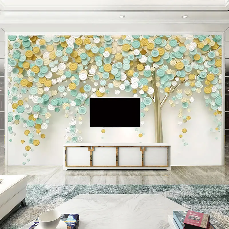 Nordic Small Tree 3d Modern Sofa Tv Background Wall Painting Three-Dimensional Simple Bedroom Decoration Wallpaper
Nordic Small Tree 3d Modern Sofa Tv Background Wall Painting Three-Dimensional Simple Bedroom Decoration Wallpaper