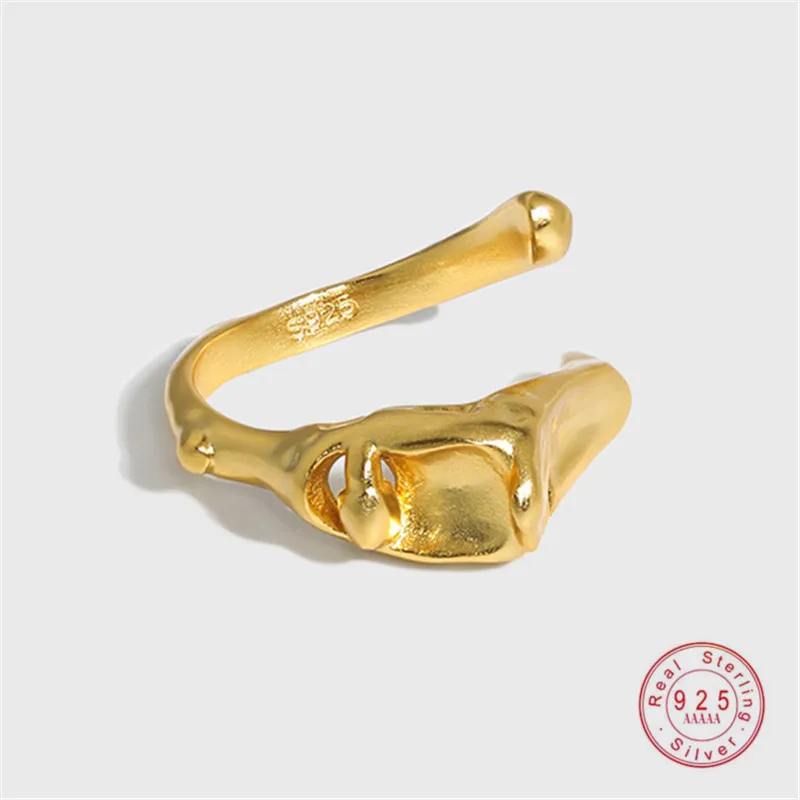 HI MAN S925 Sterling Silver European Adjustable INS Irregular Texture Ring Women High-quality All-match Casual Jewelry
HI MAN S925 Sterling Silver European Adjustable INS Irregular Texture Ring Women High-quality All-match Casual Jewelry