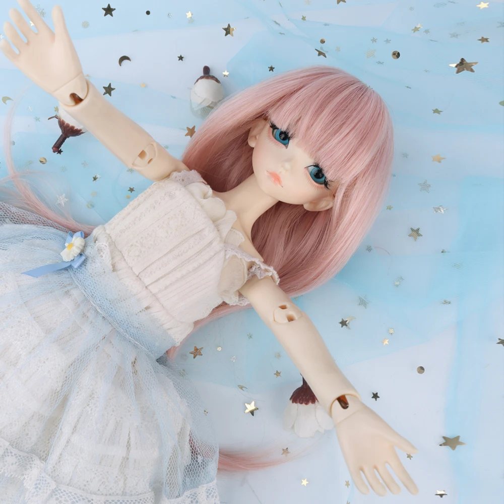 Aidolla 1/4 BJD Doll Wig Long Curly Bangs Hair Doll Accessories DIY BJD Wig High Temperature Fiber Wig For BJD Doll Girl Gift
Aidolla 1/4 BJD Doll Wig Long Curly Bangs Hair Doll Accessories DIY BJD Wig High Temperature Fiber Wig For BJD Doll Girl Gift