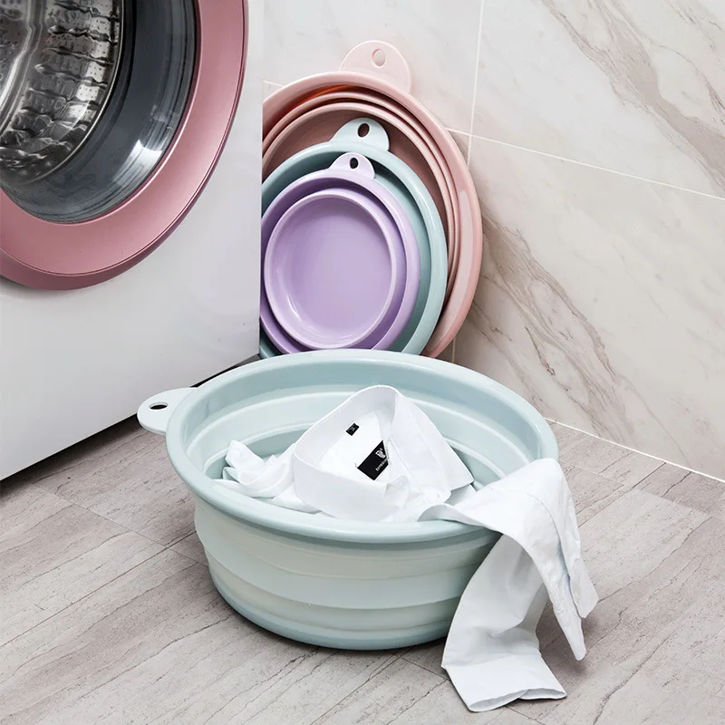 Travel Folding Wash Basin Bucket Container Portable Fruit Basin Collapsible Silicone Washtub Baby Washbasin Bathroom Accessories
Travel Folding Wash Basin Bucket Container Portable Fruit Basin Collapsible Silicone Washtub Baby Washbasin Bathroom Accessories