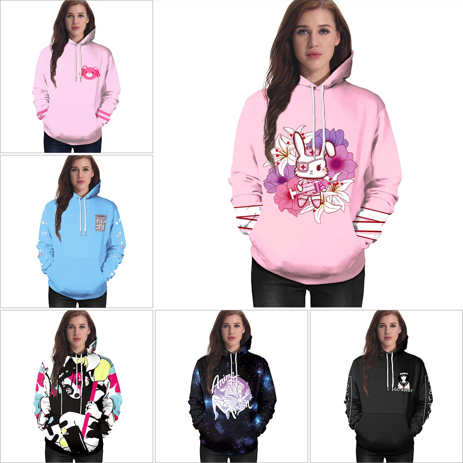 Woman JP Anime Rabbit Nurse 3D Print Hoodies Sweatshirt Halloween Cosplay Costumes Party Role Play Dress Up Hooded Shirt Outfit
Woman JP Anime Rabbit Nurse 3D Print Hoodies Sweatshirt Halloween Cosplay Costumes Party Role Play Dress Up Hooded Shirt Outfit