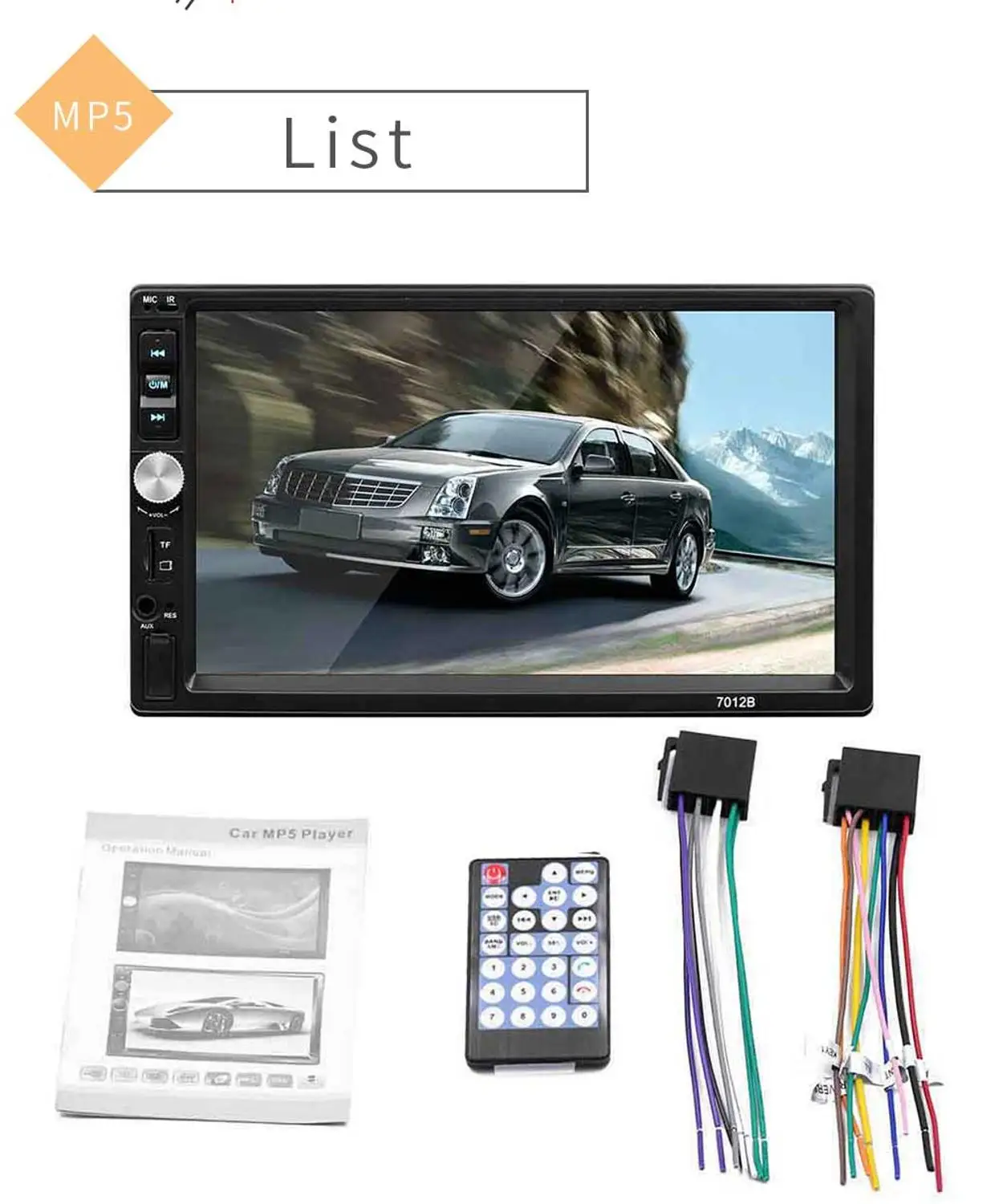 Huajerry 2 din car radio coche recorder Bluetooth 12v Player 7" HD Touch Screen MP5 auto Audio Stereo TF USB FM Autoradio 7012b
Huajerry 2 din car radio coche recorder Bluetooth 12v Player 7" HD Touch Screen MP5 auto Audio Stereo TF USB FM Autoradio 7012b