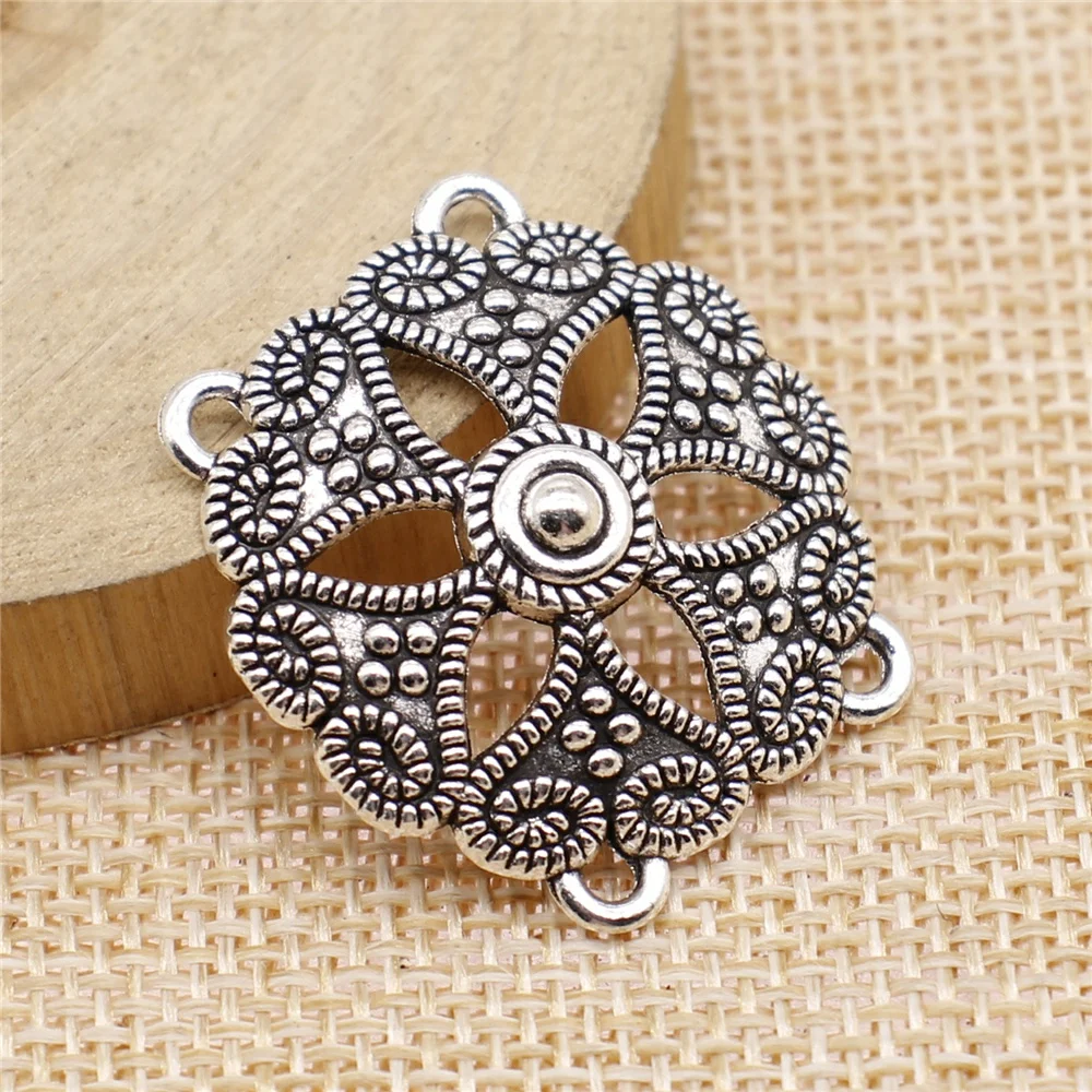 60pcs 28x30mm Body Chain Flower Porous Connectors DIY Necklace Making Accessoreis
60pcs 28x30mm Body Chain Flower Porous Connectors DIY Necklace Making Accessoreis