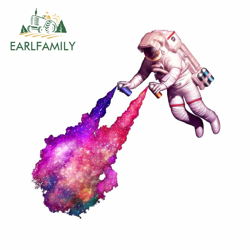 EARLFAMILY 13cm x 12.8cm for Shooting Stars The Astronaut Artist Funny Car Stickers Car Door Bumper Decal Waterproof Decoration 
EARLFAMILY 13cm x 12.8cm for Shooting Stars The Astronaut Artist Funny Car Stickers Car Door Bumper Decal Waterproof Decoration