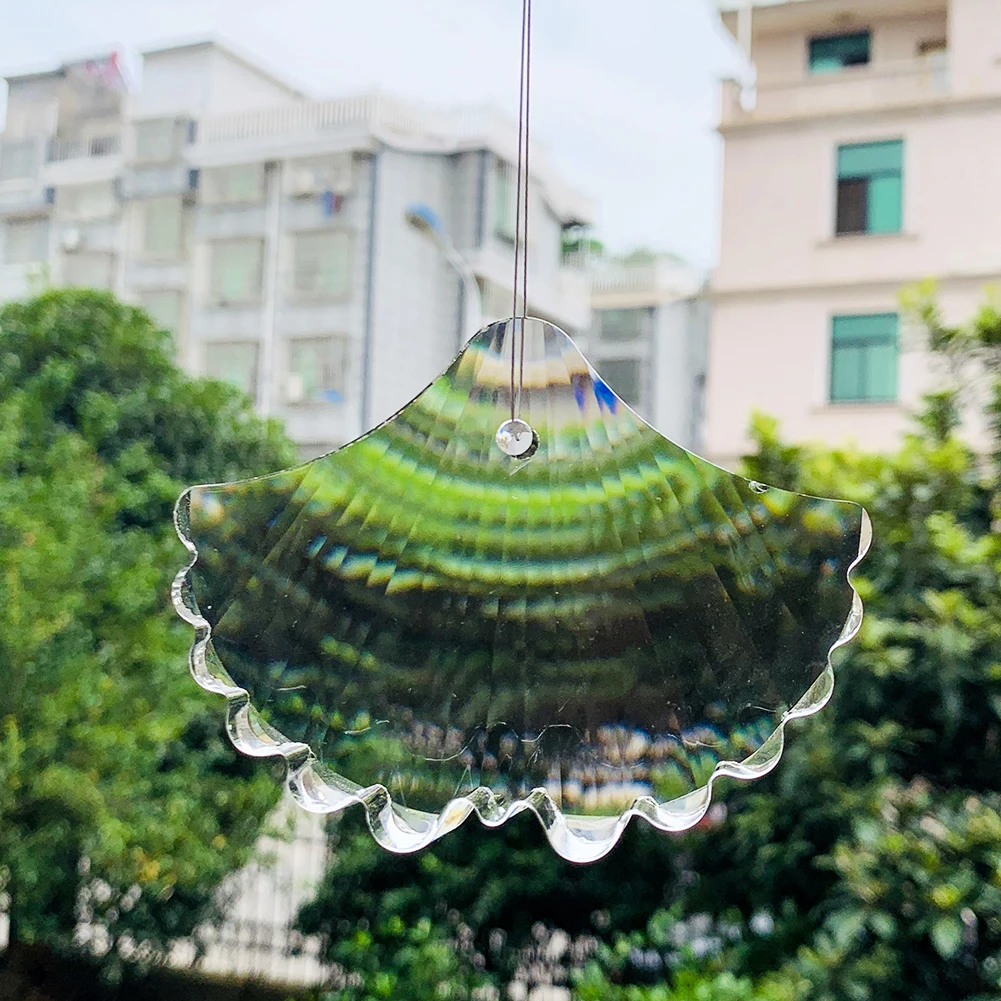 100mm Glass Ginkgo Biloba Peacock Tail Crystals Prism Suncatcher for Windows Decor Pendants Chandelier Parts Wedding Home Decor
100mm Glass Ginkgo Biloba Peacock Tail Crystals Prism Suncatcher for Windows Decor Pendants Chandelier Parts Wedding Home Decor