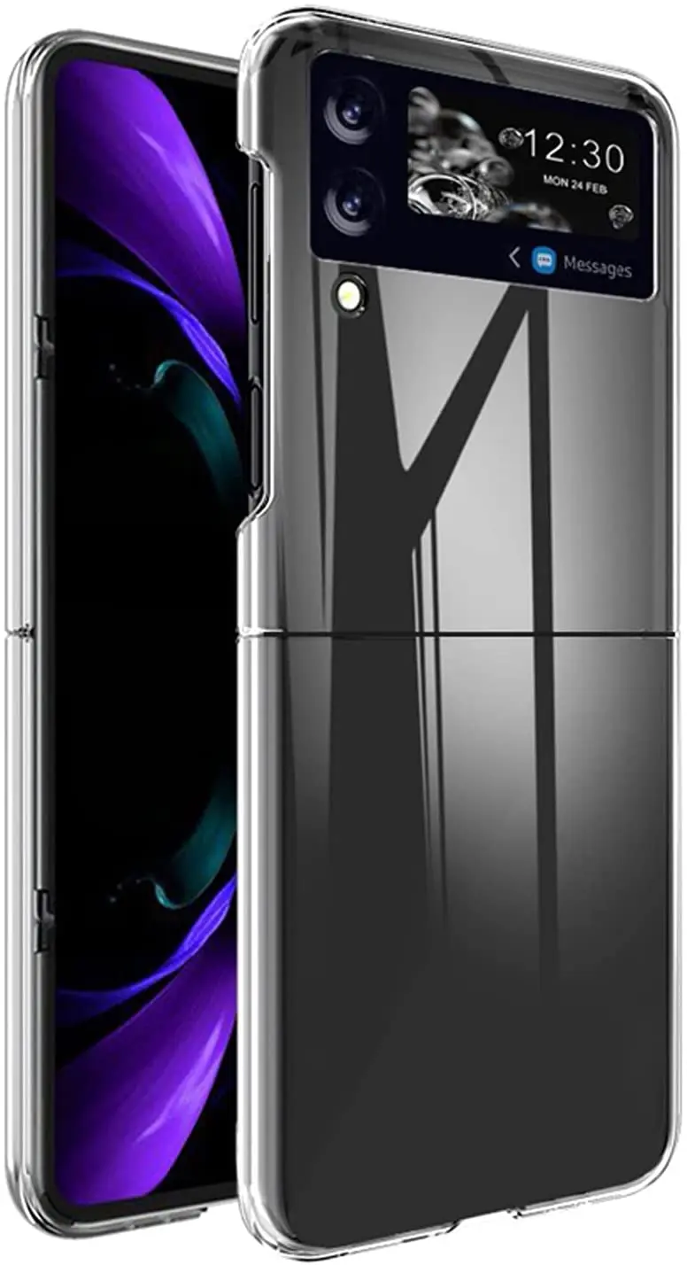 Чехол-книжка для Samsung Galaxy Z 3, Ультратонкий Твердый чехол из поликарбоната с полной защитой, совместимый с Galaxy Z Flip 3 5G (прозрачный)
Чехол-книжка для Samsung Galaxy Z 3, Ультратонкий Твердый чехол из поликарбоната с полной защитой, совместимый с Galaxy Z Flip 3 5G (прозрачный)