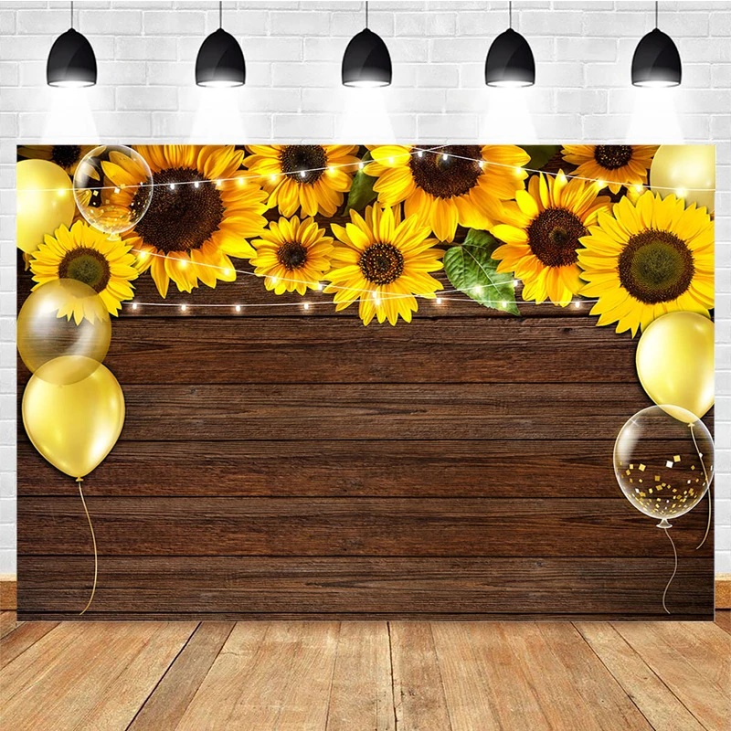 Mocsicka Brown Wood Plank Photography Background Sunflower Balloon Decoration Props Adult Portrait Photo Backdrop Banner
Mocsicka Brown Wood Plank Photography Background Sunflower Balloon Decoration Props Adult Portrait Photo Backdrop Banner