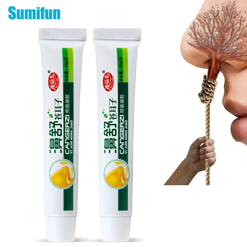 Sumifun 20g Rhinitis Cream Allergic Sinusitis Nasal Gel Ointment Itchy Nose Antibacterial Relieve Sneezing Nasal Congestion
Sumifun 20g Rhinitis Cream Allergic Sinusitis Nasal Gel Ointment Itchy Nose Antibacterial Relieve Sneezing Nasal Congestion