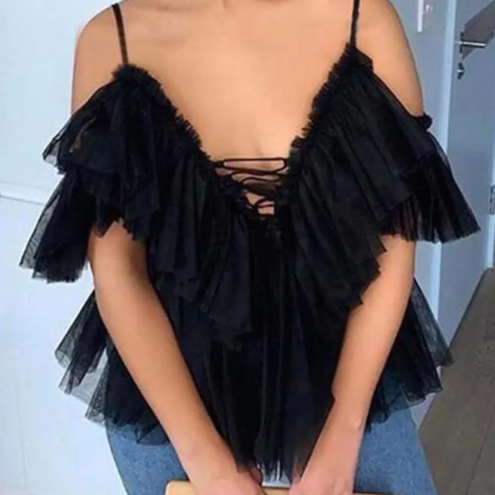 Women Sexy Tops And Blouse 2021 Summer Mesh Pullover Sling Shirts Backless Top Strap Cross Female Night Club Party Blouses Lady
Women Sexy Tops And Blouse 2021 Summer Mesh Pullover Sling Shirts Backless Top Strap Cross Female Night Club Party Blouses Lady