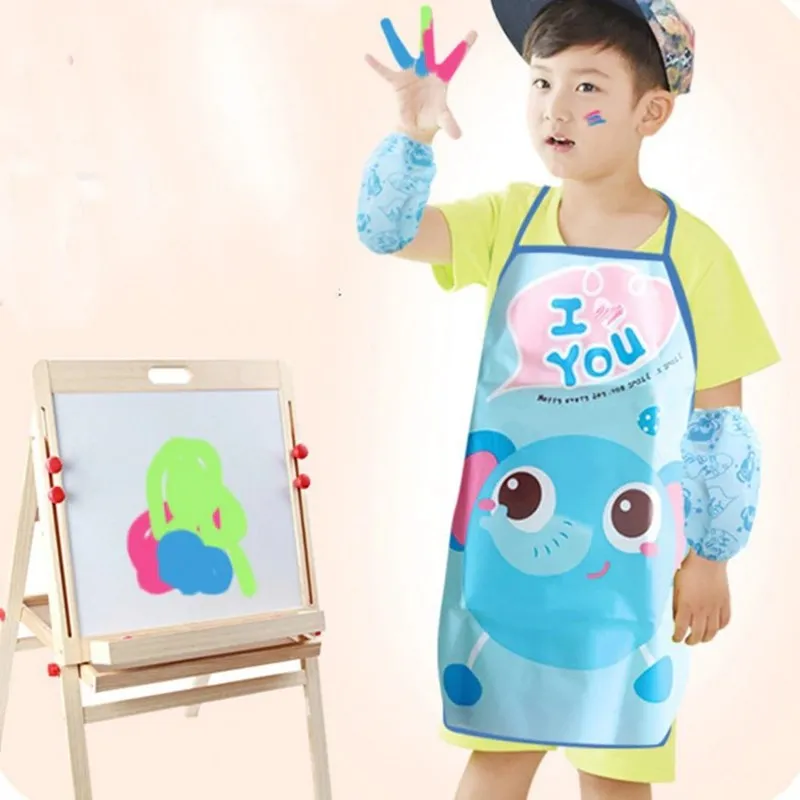Children Eating Waterproof Apron Baby Gown for Painting Kids Sleeveless Small Bib Apron for The Master Kitchen Accessories
Children Eating Waterproof Apron Baby Gown for Painting Kids Sleeveless Small Bib Apron for The Master Kitchen Accessories