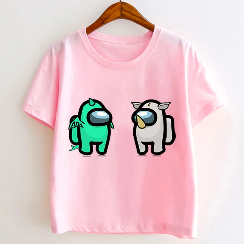 Summer clothes children's clothes t-shirts between us game themed t-shirts fun clothes toddler boys girls t-shirts loose fit
Summer clothes children's clothes t-shirts between us game themed t-shirts fun clothes toddler boys girls t-shirts loose fit