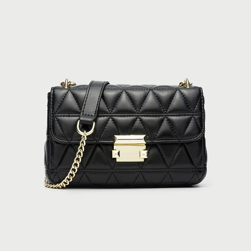 2021 New Style Rhombus Embroidery Thread Chain Shoulder Messenger Bag Simple Fashion All-match Small Square Bag Purses Handbags
2021 New Style Rhombus Embroidery Thread Chain Shoulder Messenger Bag Simple Fashion All-match Small Square Bag Purses Handbags