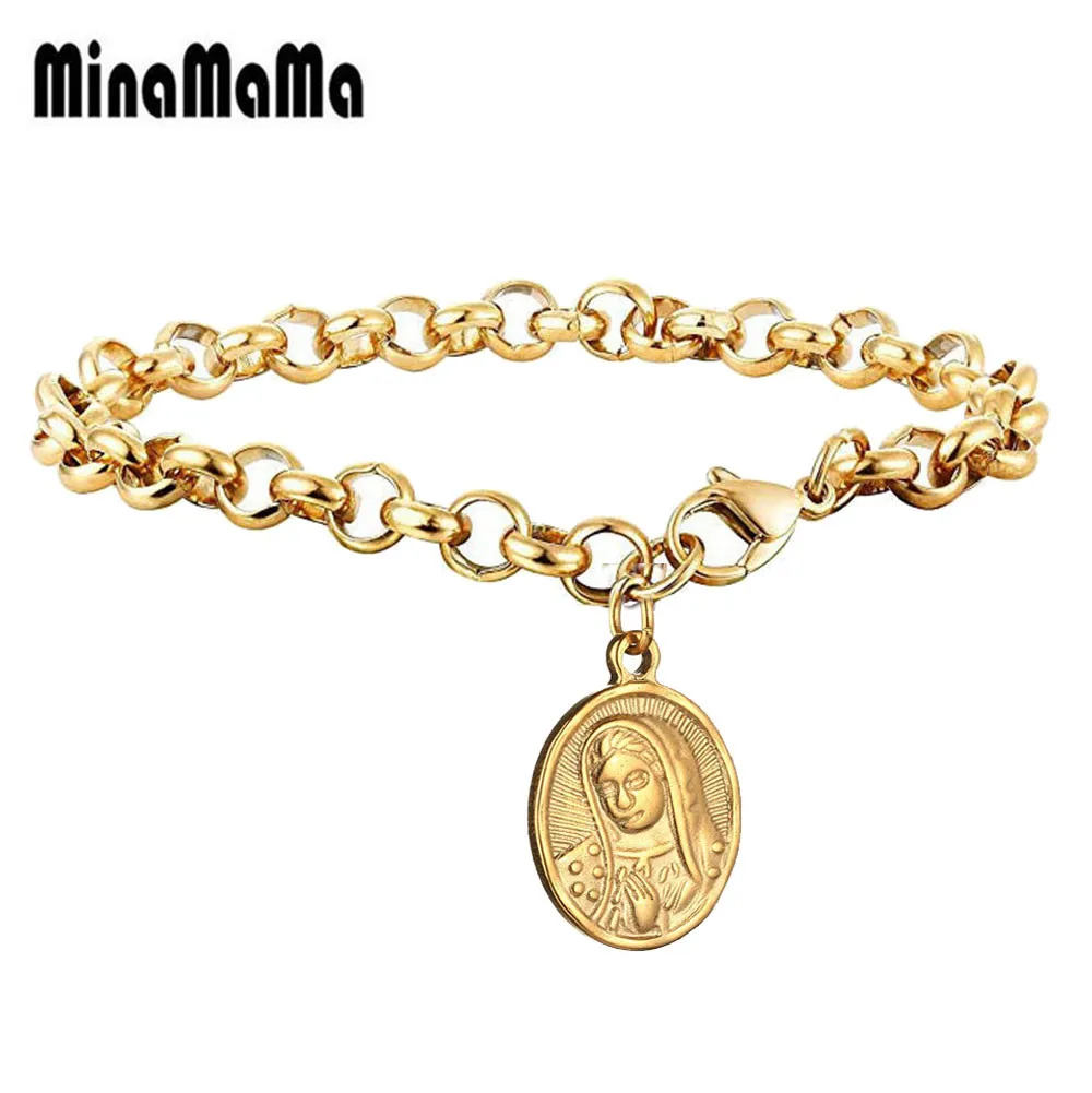 Золотистый браслет из нержавеющей стали с круглыми звеньями для женщин и мужчин
Золотистый браслет из нержавеющей стали с круглыми звеньями для женщин и мужчин