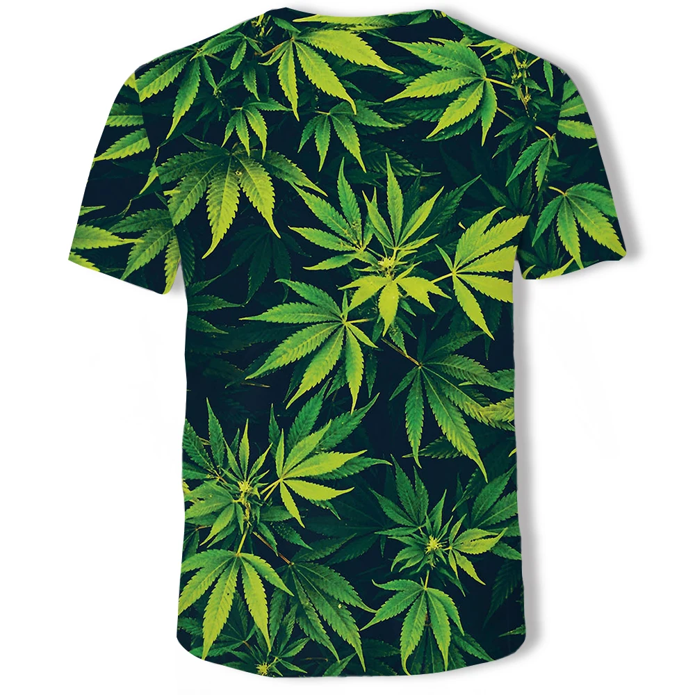 Funny Natural Weeds Cool Fresh Green Weed Leaves Print 3D T-Shirt Cool Man's Top Tee Summer aesthetic gym clothing dropshiping
Funny Natural Weeds Cool Fresh Green Weed Leaves Print 3D T-Shirt Cool Man's Top Tee Summer aesthetic gym clothing dropshiping
