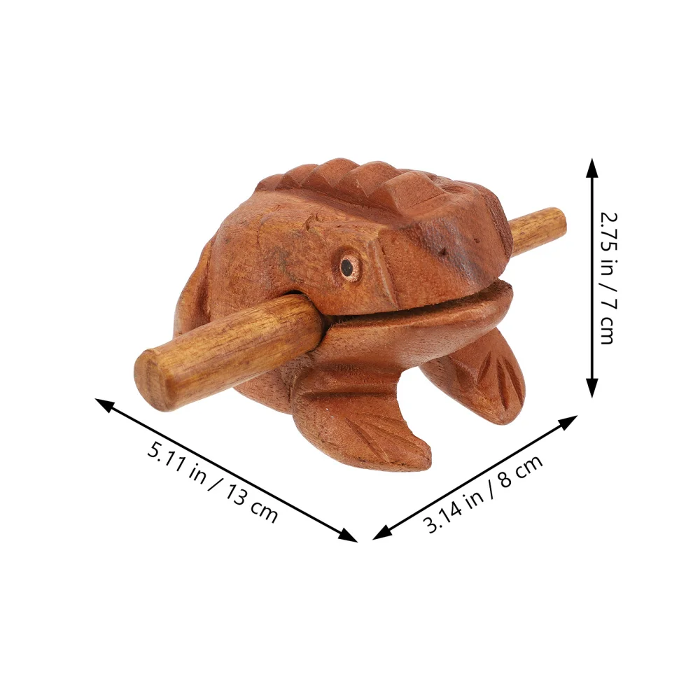 1Pc Wood Musical Instrument Croaking Decoration Hand Knocking
1Pc Wood Musical Instrument Croaking Decoration Hand Knocking