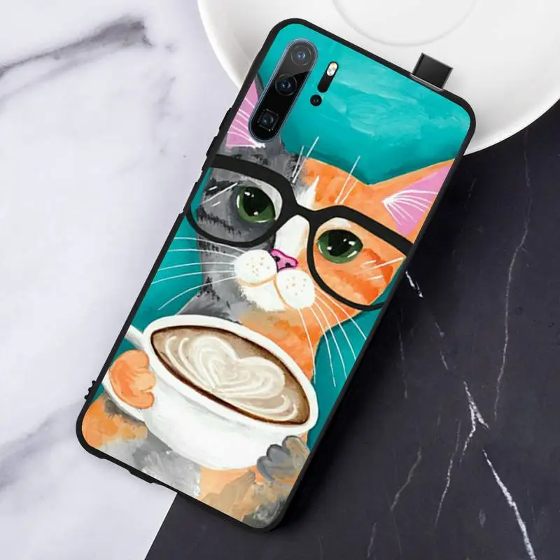Cat and coffee Cartoon cute animal Phone Case For Huawei honor Mate P 10 20 30 40 Pro 10i 9 10 20 8 x Lite
Cat and coffee Cartoon cute animal Phone Case For Huawei honor Mate P 10 20 30 40 Pro 10i 9 10 20 8 x Lite