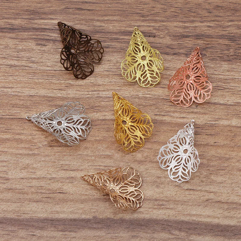 50pcs 23x28mm Metal Brass Flowers Base Filigree Flowers Bead Caps Tassels Cap DIY Accessories For Jewelry Making
50pcs 23x28mm Metal Brass Flowers Base Filigree Flowers Bead Caps Tassels Cap DIY Accessories For Jewelry Making