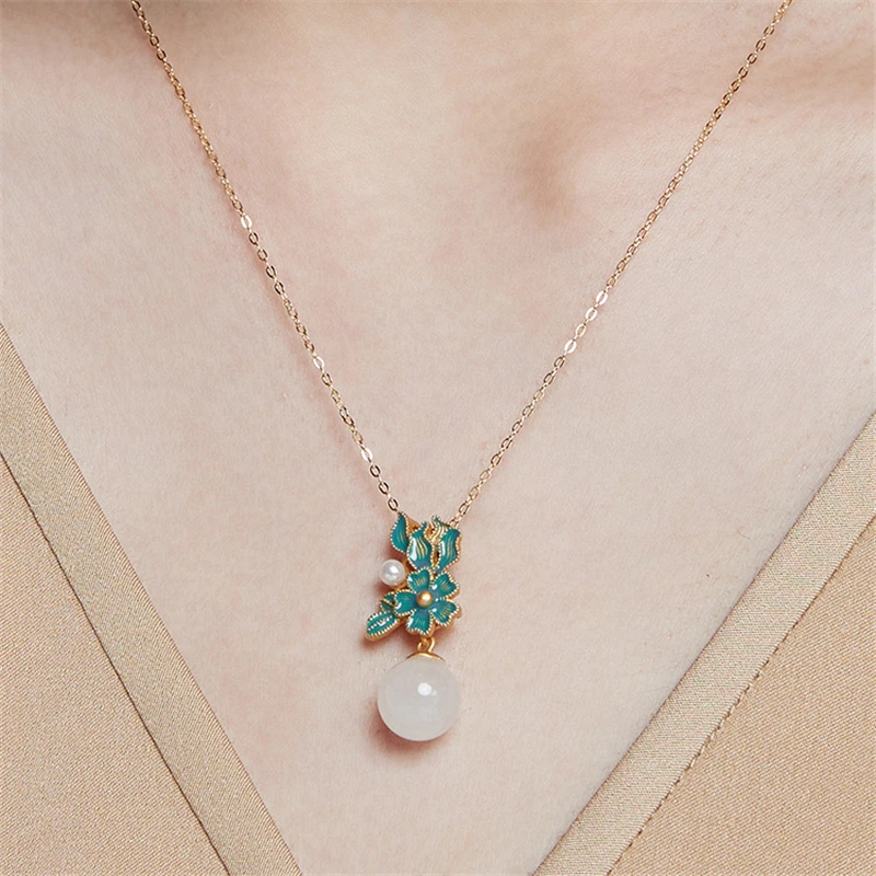 14K Gold 45 Cm Necklace Freshwater Pearl Jewelry Pendnat Women Bohemia 14 K Yellow Gold Jewelry Collares Mujer Pendant Females 
14K Gold 45 Cm Necklace Freshwater Pearl Jewelry Pendnat Women Bohemia 14 K Yellow Gold Jewelry Collares Mujer Pendant Females